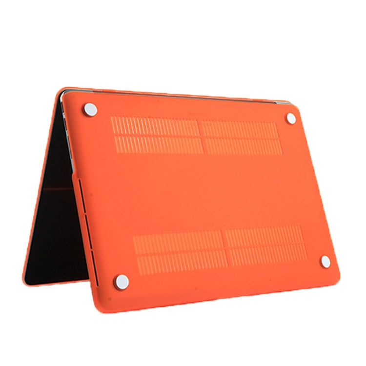 Frosted Hard Protective Case for Macbook Pro Retina 15.4 inch  A1398(Orange) - MacBook Pro Cases by buy2fix | Online Shopping UK | buy2fix