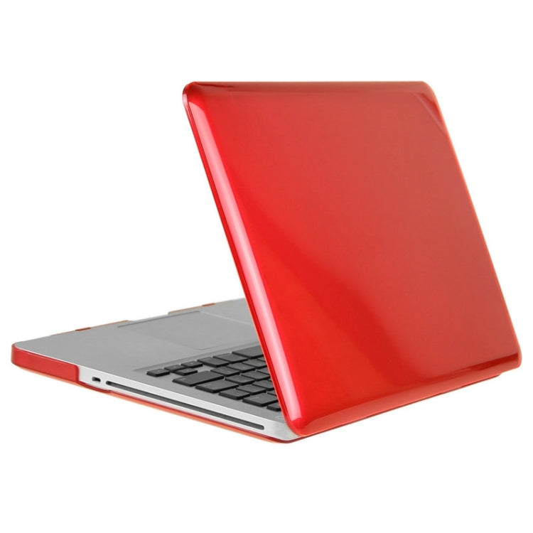 ENKAY for Macbook Pro 15.4 inch (US Version) / A1286 Hat-Prince 3 in 1 Crystal Hard Shell Plastic Protective Case with Keyboard Guard & Port Dust Plug(Red) - MacBook Pro Cases by ENKAY | Online Shopping UK | buy2fix