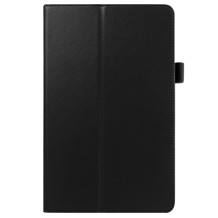 Litchi Texture Horizontal Flip Solid Color Leather Case with Holder for Galaxy Tab E 9.6 / T560 / T561(Black) - Other Galaxy Tab PC by buy2fix | Online Shopping UK | buy2fix