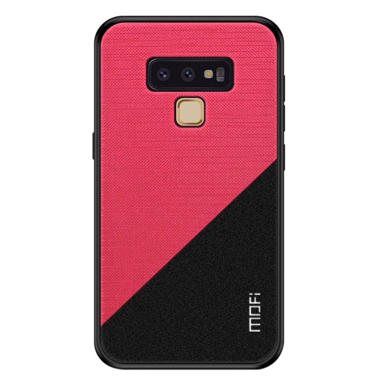 MOFI Shockproof TPU + PC + Cloth Pasted Case for Galaxy Note 9(Rose Red) - Galaxy Phone Cases by MOFI | Online Shopping UK | buy2fix