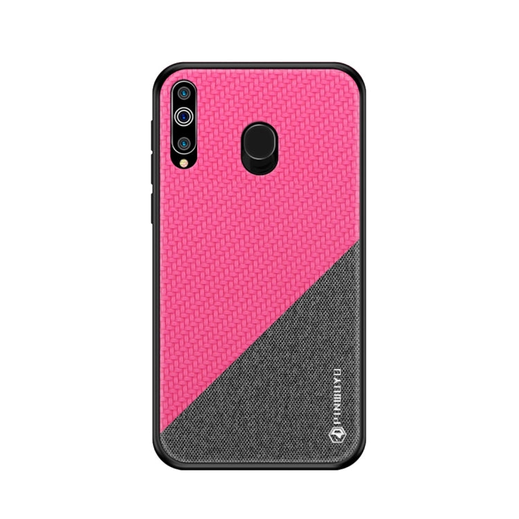 PINWUYO Honors Series Shockproof PC + TPU Protective Case for Galaxy M30 (Rose Red) - Galaxy Phone Cases by PINWUYO | Online Shopping UK | buy2fix