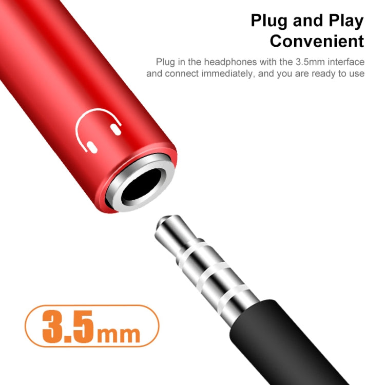 2 in 1 USB-C / Type-C Male to PD 60W USB-C / Type-C Charging + 3.5mm Audio Female Earphone Adapter (Grey) - Type-C Adapter by buy2fix | Online Shopping UK | buy2fix