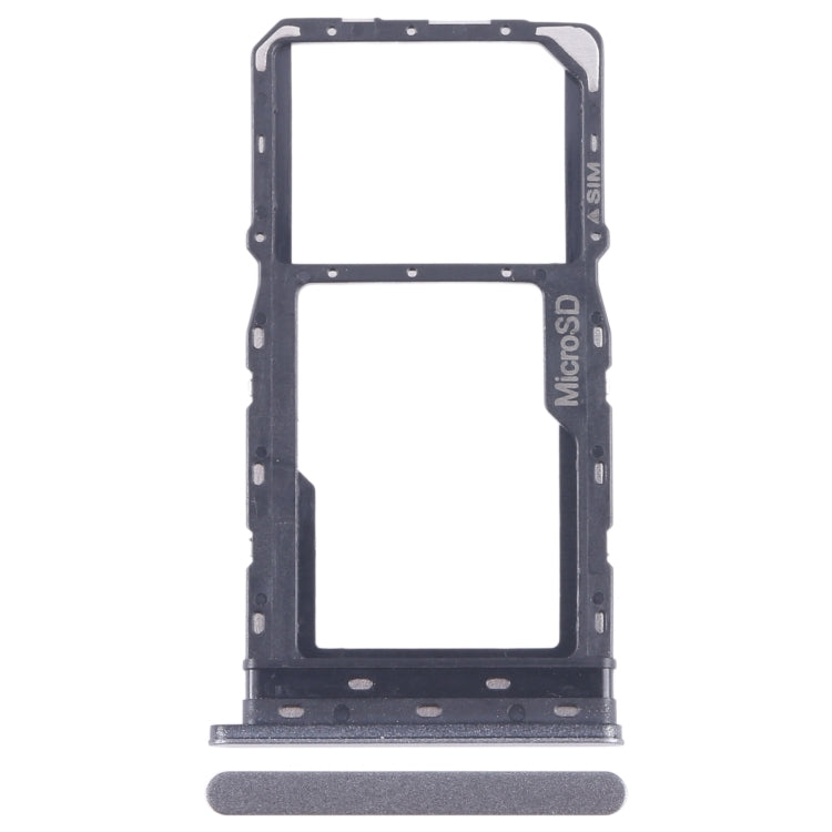 For T-Mobile Revvl 6 SIM Card Tray + Micro SD Card Tray (Black) - For T-Mobile by buy2fix | Online Shopping UK | buy2fix