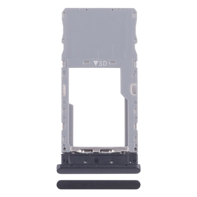 For TCL Tab 8 4G Original Micro SD Card Tray (Black) - For TCL by buy2fix | Online Shopping UK | buy2fix