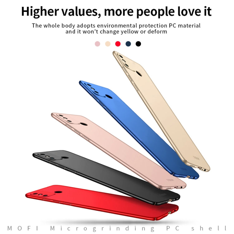 For Huawei Honor 9A MOFI Frosted PC Ultra-thin Hard Case(Gold) - Honor Cases by MOFI | Online Shopping UK | buy2fix