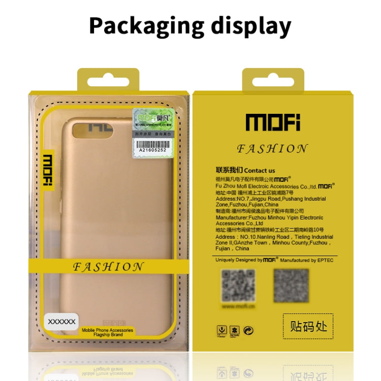 For Huawei Honor Play 4T Pro MOFI Frosted PC Ultra-thin Hard Case(Gold) - Honor Cases by MOFI | Online Shopping UK | buy2fix