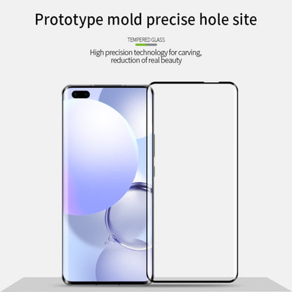 For Huawei Honor 30 Pro / nova 7 Pro PINWUYO 9H 3D Hot Bending Tempered Glass Film(Black) - Honor Tempered Glass by PINWUYO | Online Shopping UK | buy2fix