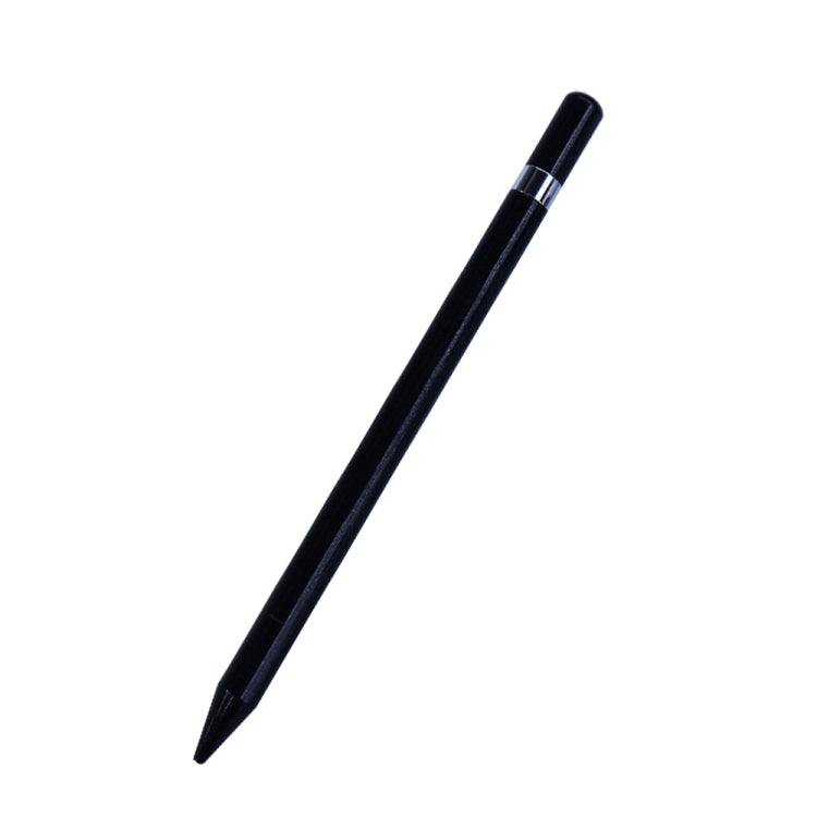 Imitation Porcelain 2 in 1 Mobile Phone Touch Screen Capacitive Pen for Apple / Huawei / Xiaomi / Samsung(Black) - Pencil Accessories by buy2fix | Online Shopping UK | buy2fix