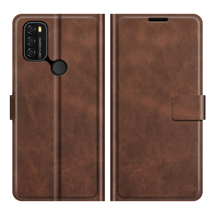 For Blackview A70 Retro Calf Pattern Buckle Horizontal Flip Leather Case with Holder & Card Slots & Wallet(Dark Brown) - More Brand by buy2fix | Online Shopping UK | buy2fix