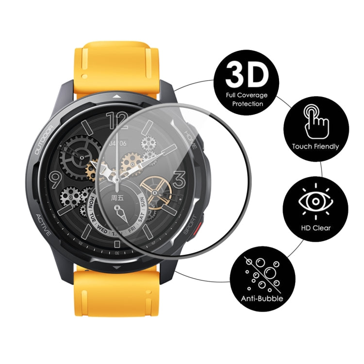 2 PCS For Xiaomi Watch Color 2 ENKAY Hat-Prince 3D Full Coverage Soft PC Edge + PMMA HD Screen Protector Film - Screen Protector by ENKAY | Online Shopping UK | buy2fix