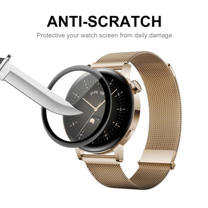 1 PC For Huawei Watch GT 3 42mm ENKAY Hat-Prince Full Coverage 3D Curved Soft PC Edge + PMMA HD Screen Protector Film - Screen Protector by ENKAY | Online Shopping UK | buy2fix