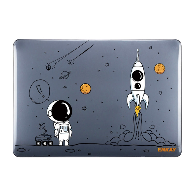 ENKAY Spaceman Pattern Laotop Protective Crystal Case for MacBook Pro 16 inch A2141(Spaceman No.1) - MacBook Pro Cases by ENKAY | Online Shopping UK | buy2fix