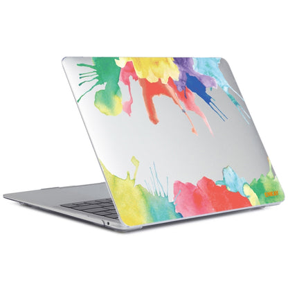 ENKAY Hat-Prince Forest Series Pattern Laotop Protective Crystal Case for MacBook Pro 13.3 inch A1706 / A1708 / A1989 / A2159(Watercolor Pattern) - MacBook Pro Cases by ENKAY | Online Shopping UK | buy2fix