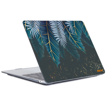 ENKAY Hat-Prince Natural Series Laotop Protective Crystal Case for MacBook Pro 14.2 inch A2442 2021/A2779 2023(Palm Leaf) - MacBook Pro Cases by ENKAY | Online Shopping UK | buy2fix