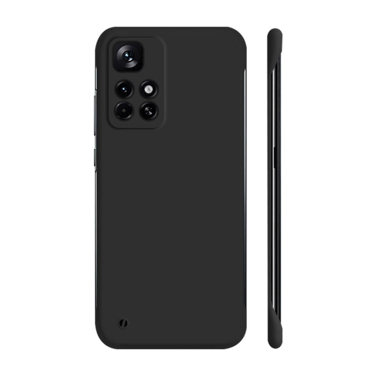 For Xiaomi Redmi Note 11 5G / Note 11T 5G Global / Note 11S 5G / Poco M4 Pro 5G Global  ENKAY Matte Frameless Hard PC Phone Case(Black) - Xiaomi Cases by ENKAY | Online Shopping UK | buy2fix