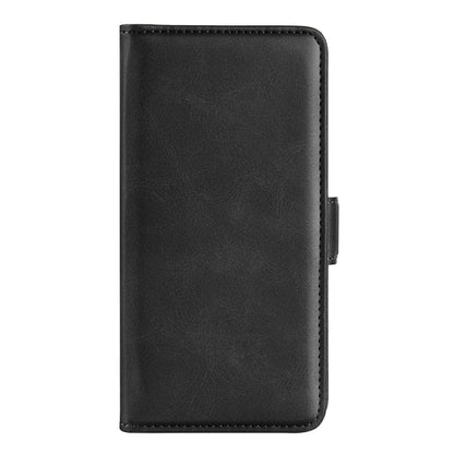 For OPPO Reno7 5G / Find X5 Lite Dual-side Magnetic Flip Leather Case(Black) - OPPO Cases by buy2fix | Online Shopping UK | buy2fix