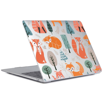 ENKAY Animal Series Pattern Laotop Protective Crystal Case For MacBook Pro 16 inch A2141(Fox) - MacBook Pro Cases by ENKAY | Online Shopping UK | buy2fix