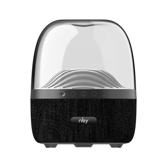 NBY 6680 Colorful Light 6D Stereo Wireless Bluetooth Speaker(Black) - Desktop Speaker by NBY | Online Shopping UK | buy2fix