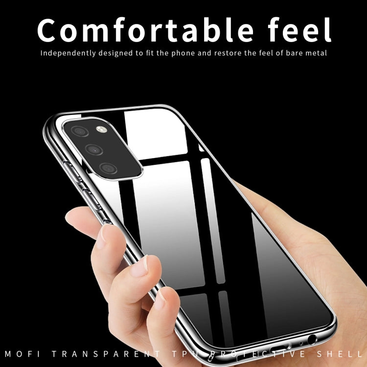 For Samsung Galaxy A02s EU 164mm MOFI Ming Series Ultra-thin TPU Phone Case(Transparent) - Galaxy Phone Cases by MOFI | Online Shopping UK | buy2fix