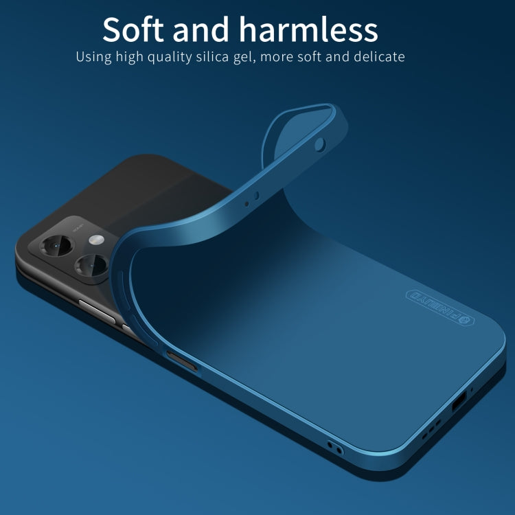 For Xiaomi Redmi Note 12 China PINWUYO Sense Series Liquid Silicone TPU Phone Case(Green) - Xiaomi Cases by PINWUYO | Online Shopping UK | buy2fix