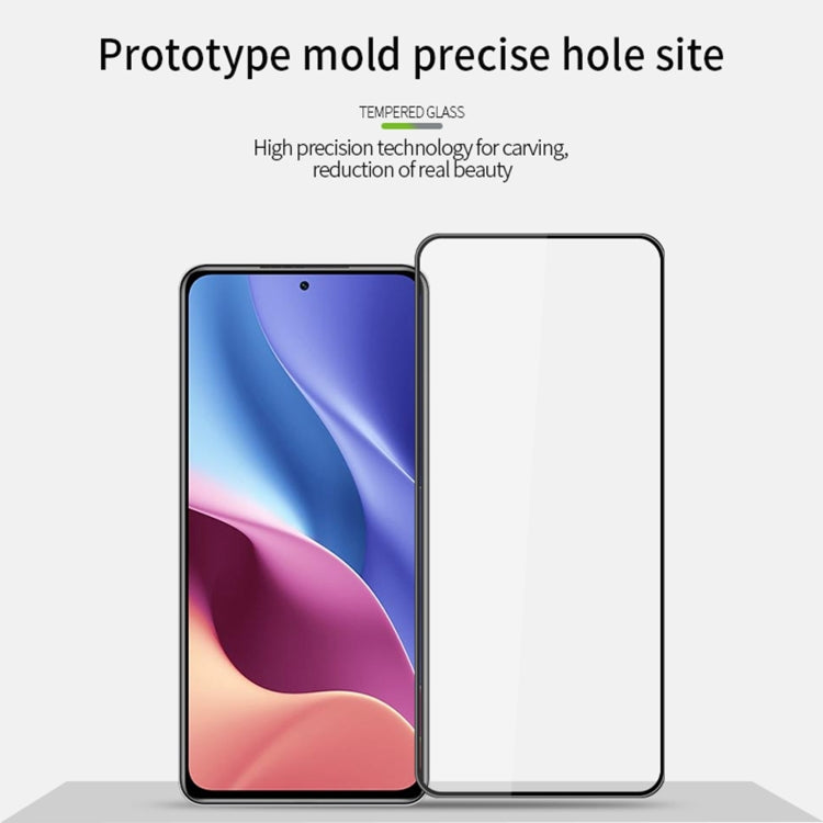 For Xiaomi Redmi K60 / K60 Pro PINWUYO 9H 3D Curved Full Screen Explosion-proof Tempered Glass Film(Black) -  by PINWUYO | Online Shopping UK | buy2fix