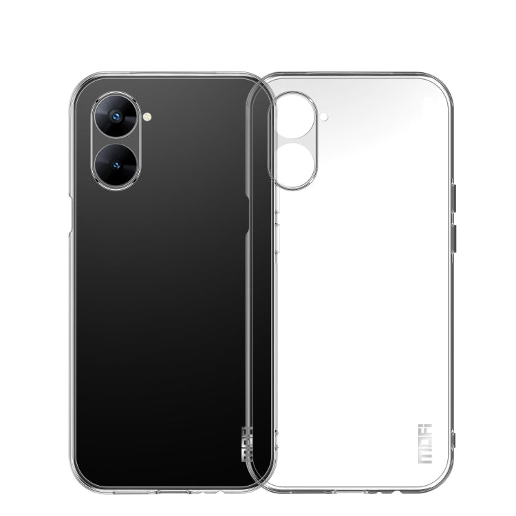 For Realme V30 / V30T MOFI Ming Series Ultra-thin TPU Phone Case(Transparent) - Realme Cases by MOFI | Online Shopping UK | buy2fix