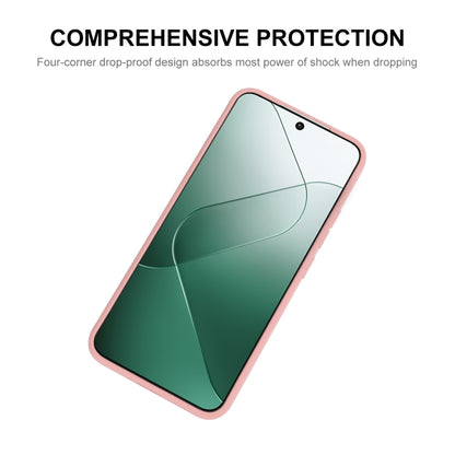 For Xiaomi 14 Pro ENKAY Hat-Prince Liquid Silicone Shockproof Soft Phone Case(Dark Green) - 14 Pro Cases by ENKAY | Online Shopping UK | buy2fix