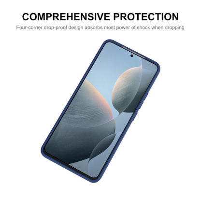 For Xiaomi Poco F6 Pro / Redmi K70 ENKAY Hat-Prince Liquid Silicone Shockproof Soft Phone Case(Dark Blue) - K70 Cases by ENKAY | Online Shopping UK | buy2fix