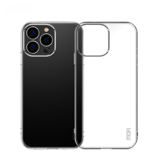 For iPhone 15 Pro MOFI Ming Series Ultra-thin TPU Phone Case(Transparent) - iPhone 15 Pro Cases by MOFI | Online Shopping UK | buy2fix