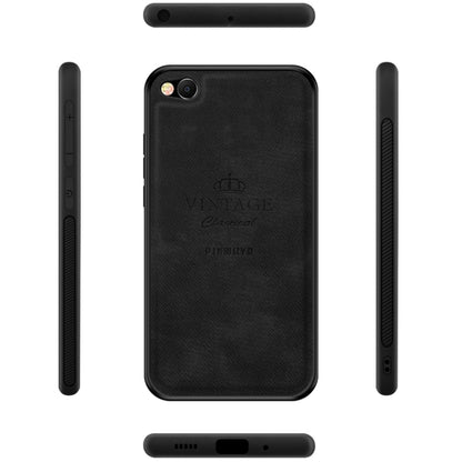 PINWUYO Shockproof Waterproof Full Coverage PC + TPU + Skin Protective Case for Xiaomi Redmi Go(Black) - Xiaomi Cases by PINWUYO | Online Shopping UK | buy2fix