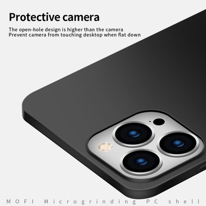 For iPhone 16 Pro MOFI Frosted PC Ultra-thin Hard Phone Case(Blue) - iPhone 16 Pro Cases by MOFI | Online Shopping UK | buy2fix