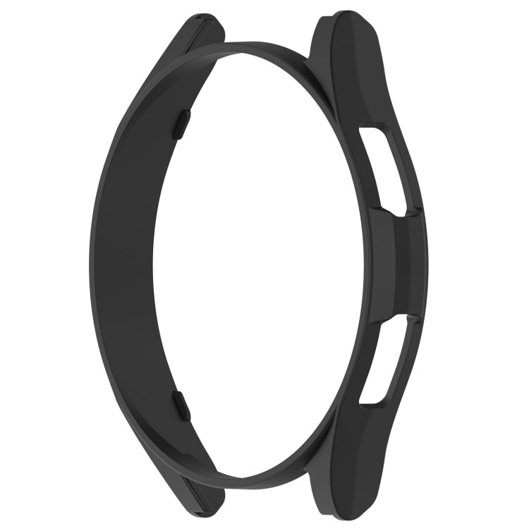 For Samsung Galaxy Watch 6 Classic 47mm Half Coverage Hollow PC Watch Protective Case(Black) - Watch Cases by buy2fix | Online Shopping UK | buy2fix