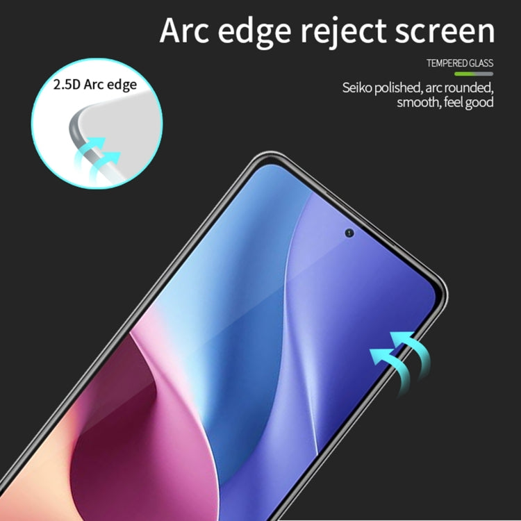 For Xiaomi Redmi Note 13 / 13 Pro 5G MOFI 9H 2.5D Full Screen Tempered Glass Film(Black) - Note 13 Tempered Glass by MOFI | Online Shopping UK | buy2fix