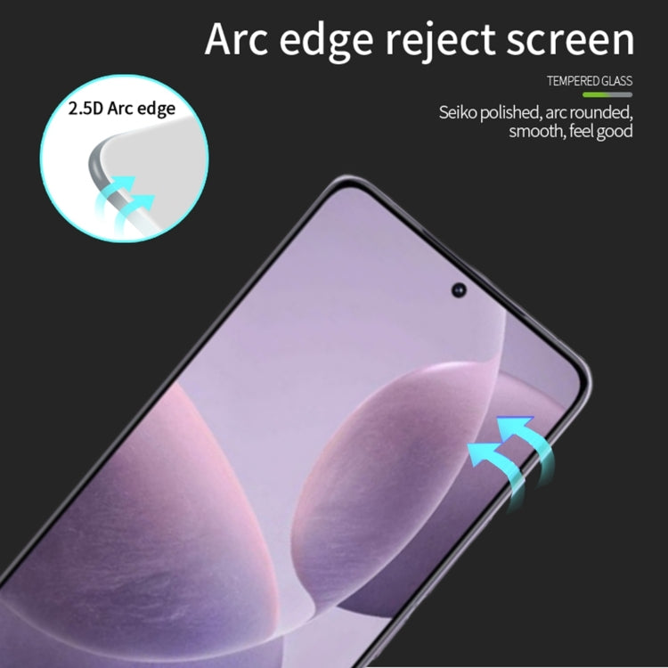 For Xiaomi Redmi K70 / K70 Pro MOFI 9H 2.5D Full Screen Tempered Glass Film(Black) -  by MOFI | Online Shopping UK | buy2fix
