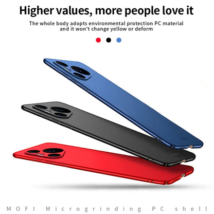 For Huawei Pura 70 Pro MOFI Micro-Frosted PC Ultra-thin Hard Phone Case(Red) - Huawei Cases by MOFI | Online Shopping UK | buy2fix