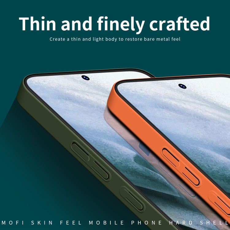 For Samsung Galaxy A54 5G MOFI Qin Series Skin Feel All-inclusive PC Phone Case(Orange) - Galaxy Phone Cases by MOFI | Online Shopping UK | buy2fix