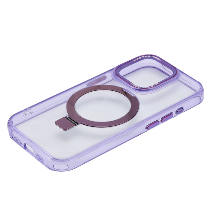 For iPhone 13 Pro Max Starlink Stand Clear Magsafe Phone Case(Transparent) - iPhone 13 Pro Max Cases by buy2fix | Online Shopping UK | buy2fix