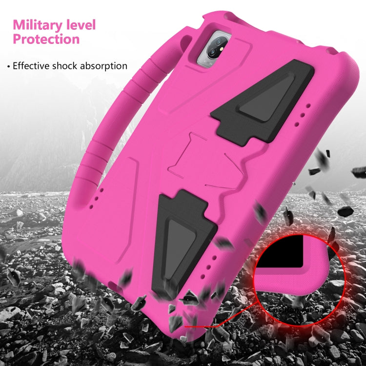 For Blackview Tab 7 WiFi 2022 EVA Shockproof Tablet Case with Holder(Rose Red) - Others by buy2fix | Online Shopping UK | buy2fix