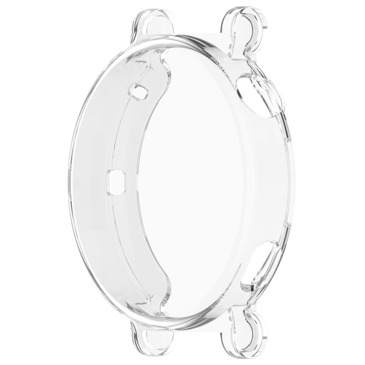 For Huawei Watch GT4 41mm Full Coverage TPU Electroplated Watch Protective Case(Transparent White) - Watch Cases by buy2fix | Online Shopping UK | buy2fix