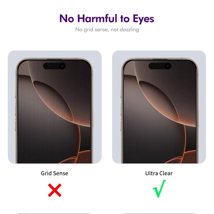 For iPhone 16 Pro ENKAY Easy Install Anti-peeping Privacy Full Screen Tempered Glass Film - iPhone 16 Pro Tempered Glass by ENKAY | Online Shopping UK | buy2fix