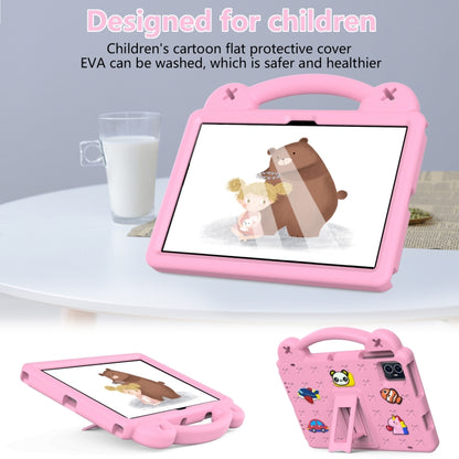 For Walmart ONN 10.1 Gen4 2024 Handle Kickstand Children EVA Shockproof Tablet Case(Pink) - Others by buy2fix | Online Shopping UK | buy2fix