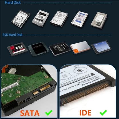 575D USB Hard Disk Holder Laptop Mobile Hard Disk Box 2.5 / 3.5inch SATA IDE HDD Base, Plug:US Plug - HDD Enclosure by buy2fix | Online Shopping UK | buy2fix