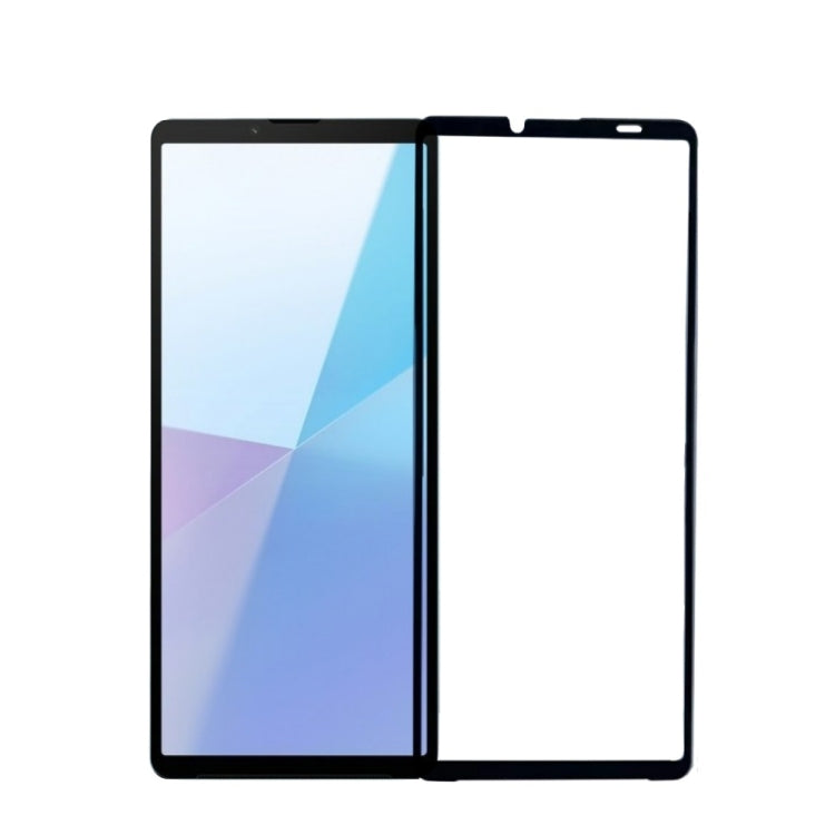 For Sony Xperia 10 VI PINWUYO 9H 3D Curved Full Screen Explosion-proof Tempered Glass Film(Black) - Sony Tempered Glass by PINWUYO | Online Shopping UK | buy2fix