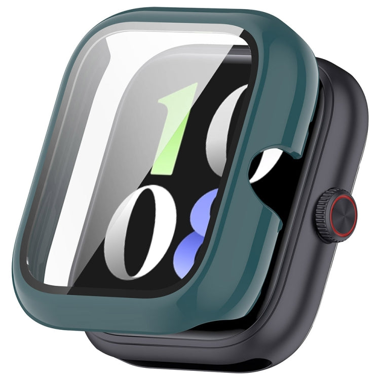 For vivo Watch GT PC + Tempered Glass Film Integrated Watch Protective Case(Pine Green) - Watch Case by buy2fix | Online Shopping UK | buy2fix