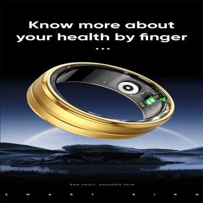 R06 SIZE 10 Smart Ring, Support Heart Rate / Blood Oxygen / Sleep Monitoring / Multiple Sports Modes(Gold) - Smart Rings / Smart Telephones by buy2fix | Online Shopping UK | buy2fix