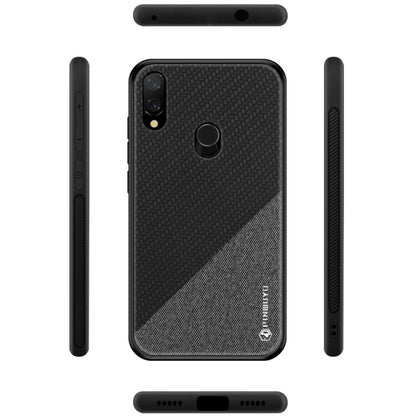 PINWUYO Honors Series Shockproof PC + TPU Protective Case for Xiaomi Play / Redmi 7 Pro(Black) - Xiaomi Cases by PINWUYO | Online Shopping UK | buy2fix