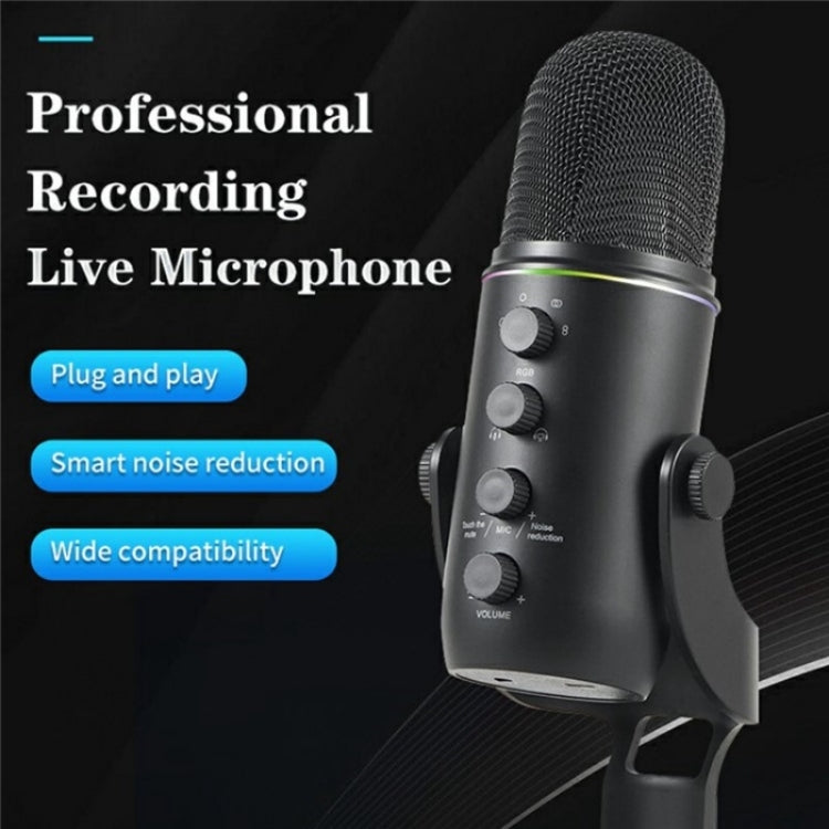 SM-20 For Video Conference USB Noise Reduction Condenser Desktop Microphone - Microphone by buy2fix | Online Shopping UK | buy2fix