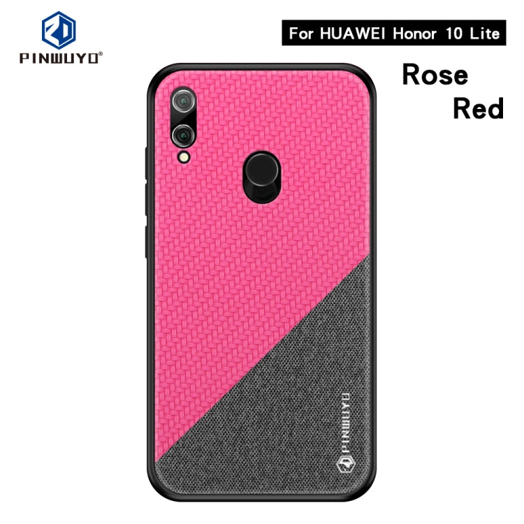 PINWUYO Honors Series Shockproof PC + TPU Protective Case for Huawei Honor 10 Lite / P Smart 2019(Blue) - Honor Cases by PINWUYO | Online Shopping UK | buy2fix