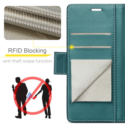 For Xiaomi 14T Pro CaseMe 023 Butterfly Buckle Litchi Texture RFID Anti-theft Leather Phone Case(Green) - 14T Pro Cases by CaseMe | Online Shopping UK | buy2fix