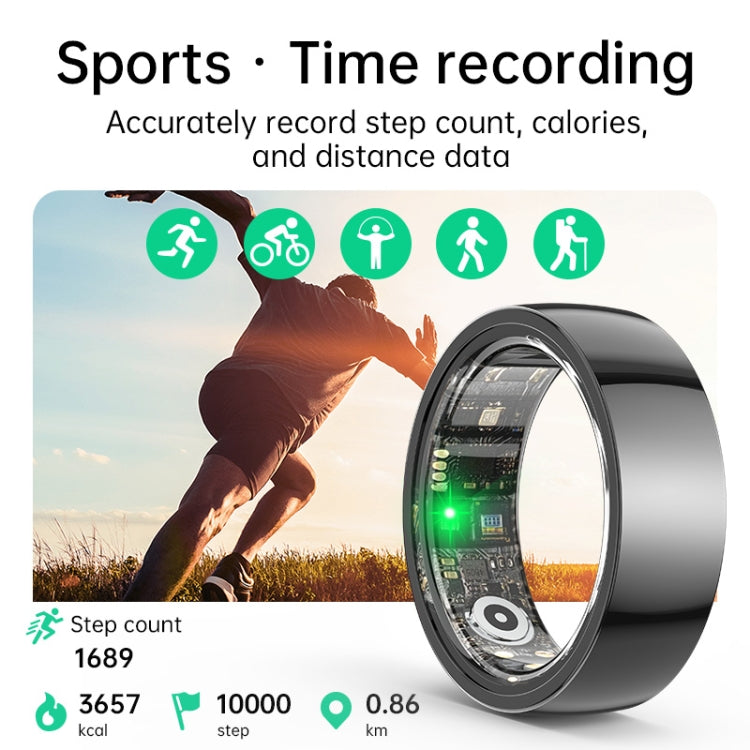 R1000 SIZE 13 Smart Ring, Support Heart Rate / Blood Oxygen / Sleep / Multiple Sports Modes(White) - Smart Rings / Smart Telephones by buy2fix | Online Shopping UK | buy2fix